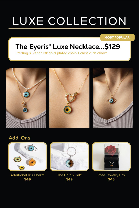 Eyeris luxe collection price sheet