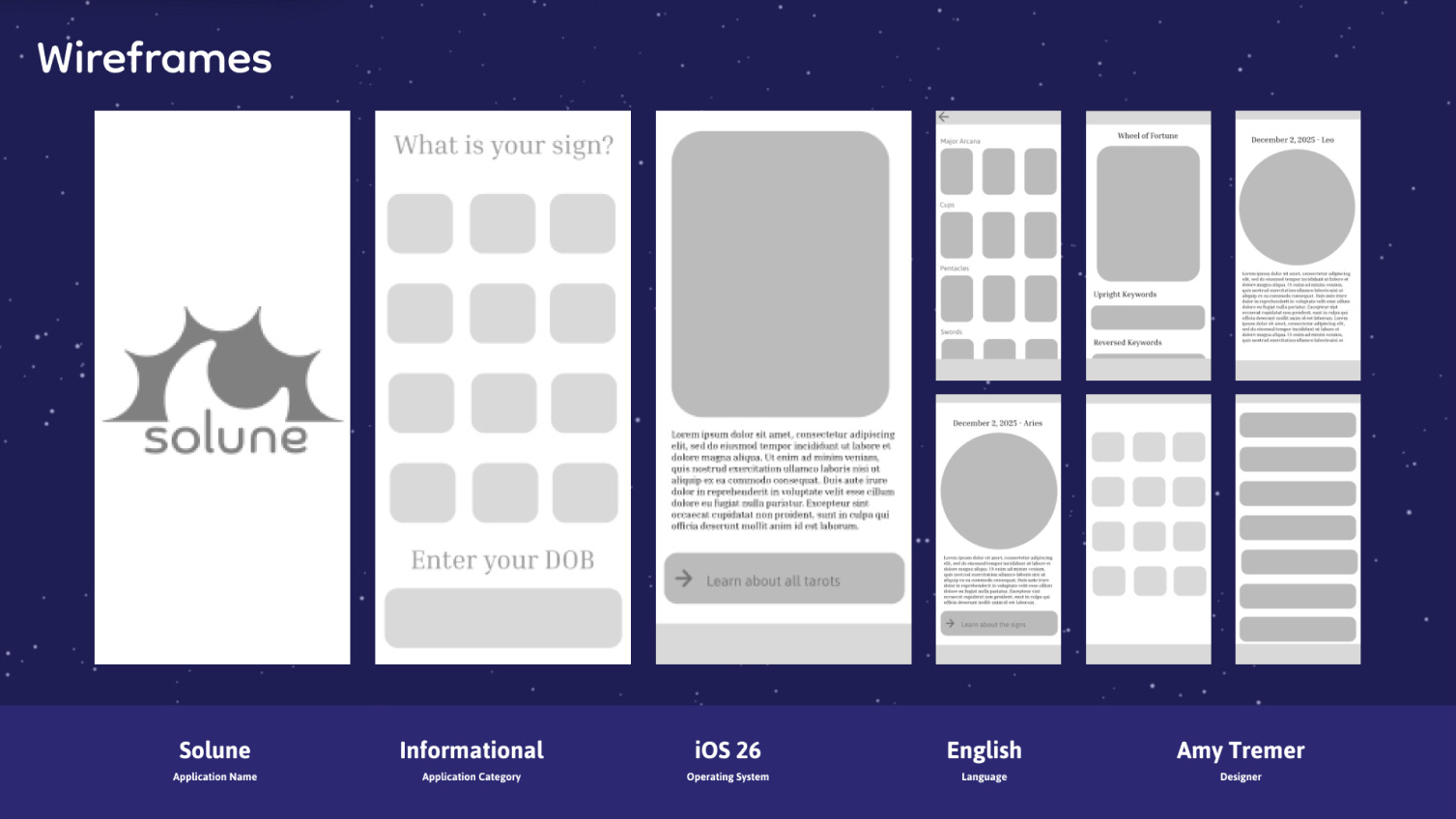 Wireframes